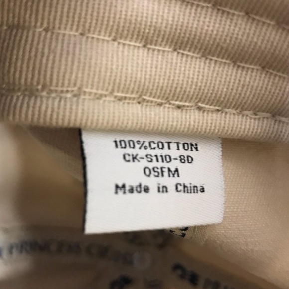 Princess Cruises for South America Adjustable Tan Cotton Travel Baseball Cap - Picture 3 of 14